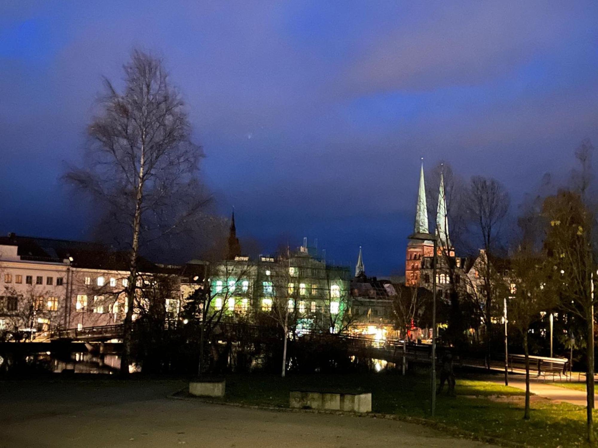 Ferienwohnung Hansezauber Luebeck エクステリア 写真